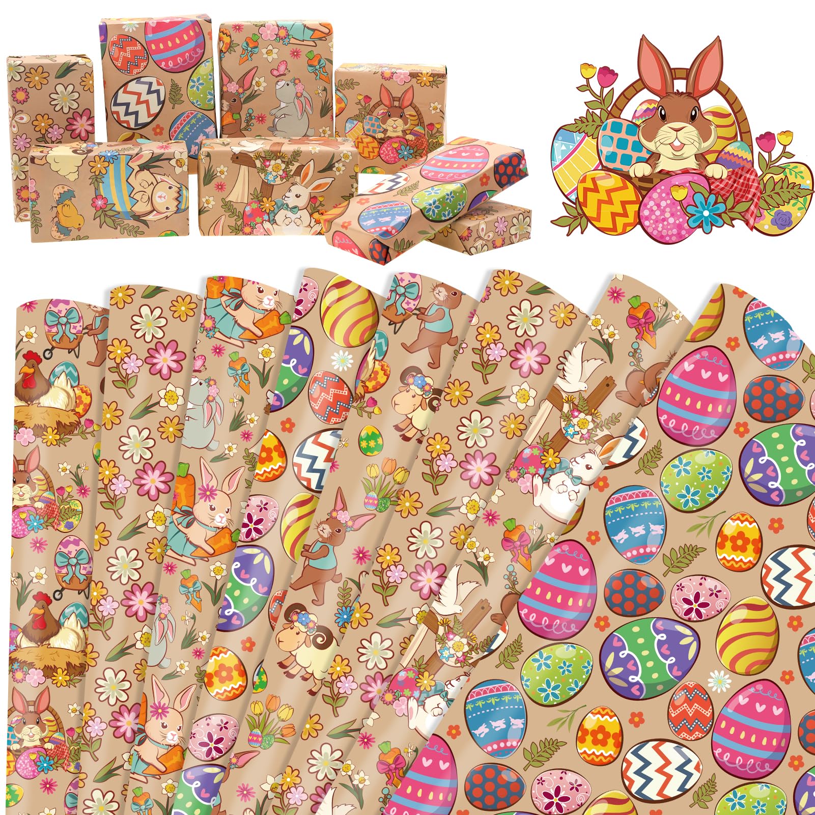 Easter Gift Wrap Paper