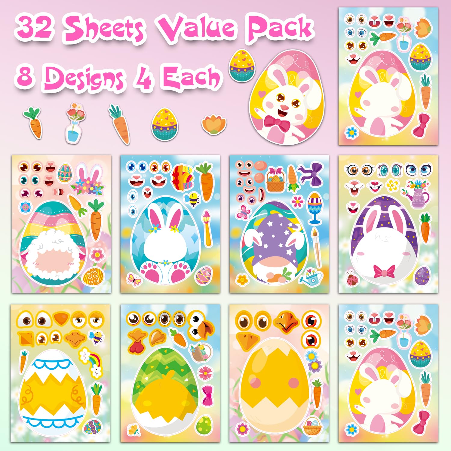 Easter Stickers For Kids