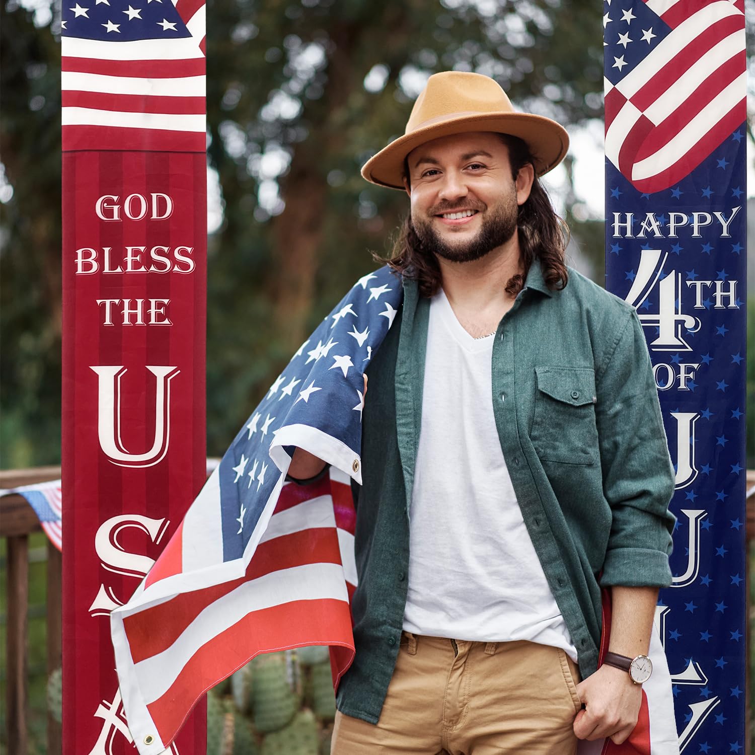 Fourth Of July Banner