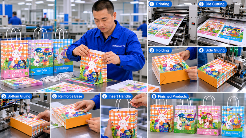 Gift Bags Wholesale Manufacturing Process