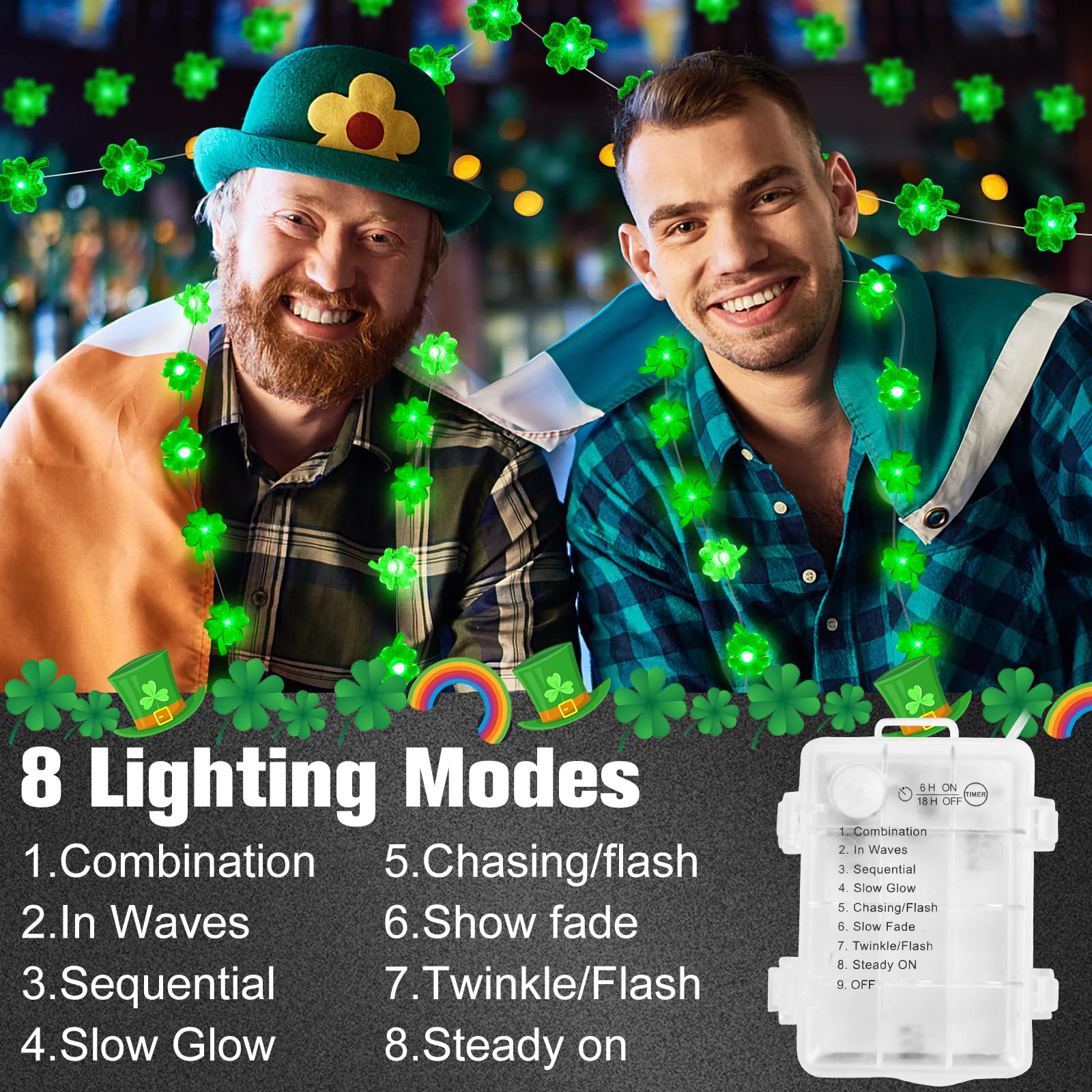 Green String Lights