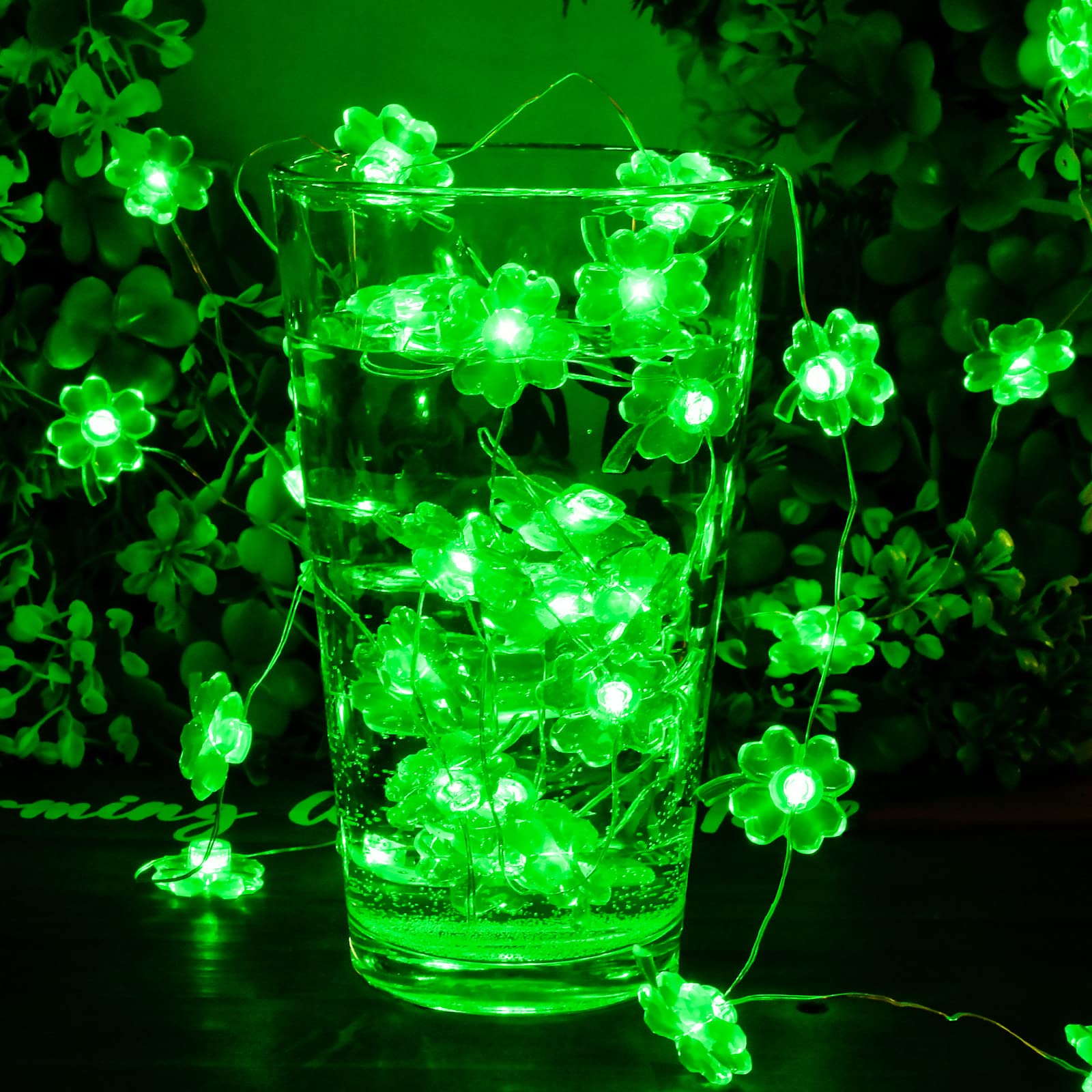 Green String Lights