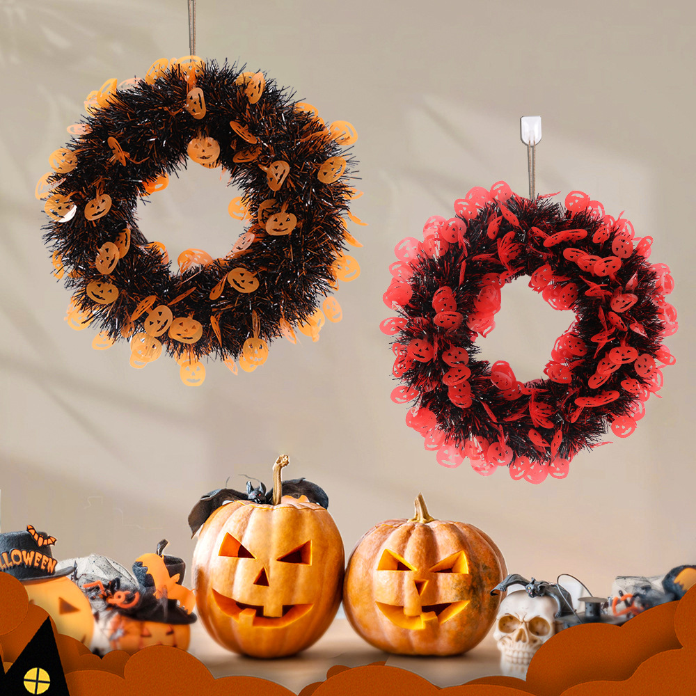 Halloween Tinsel Garland