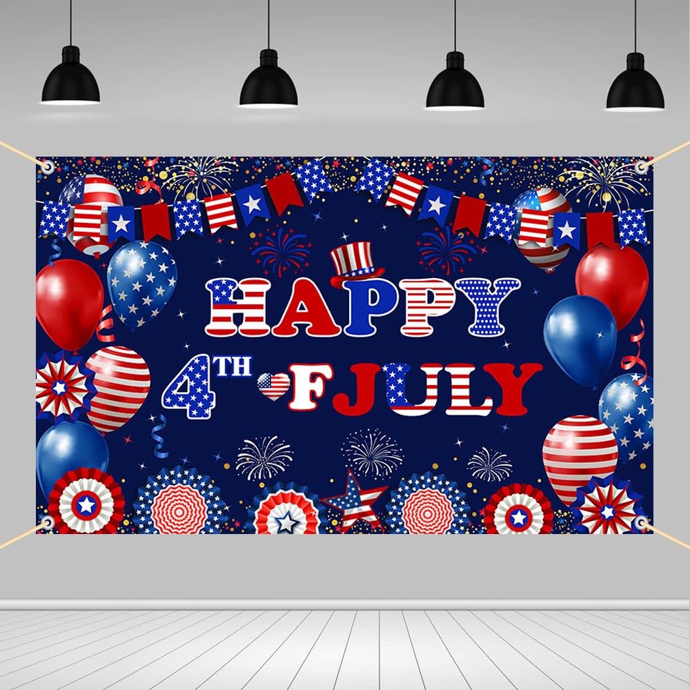 Happy 4Th July Banner