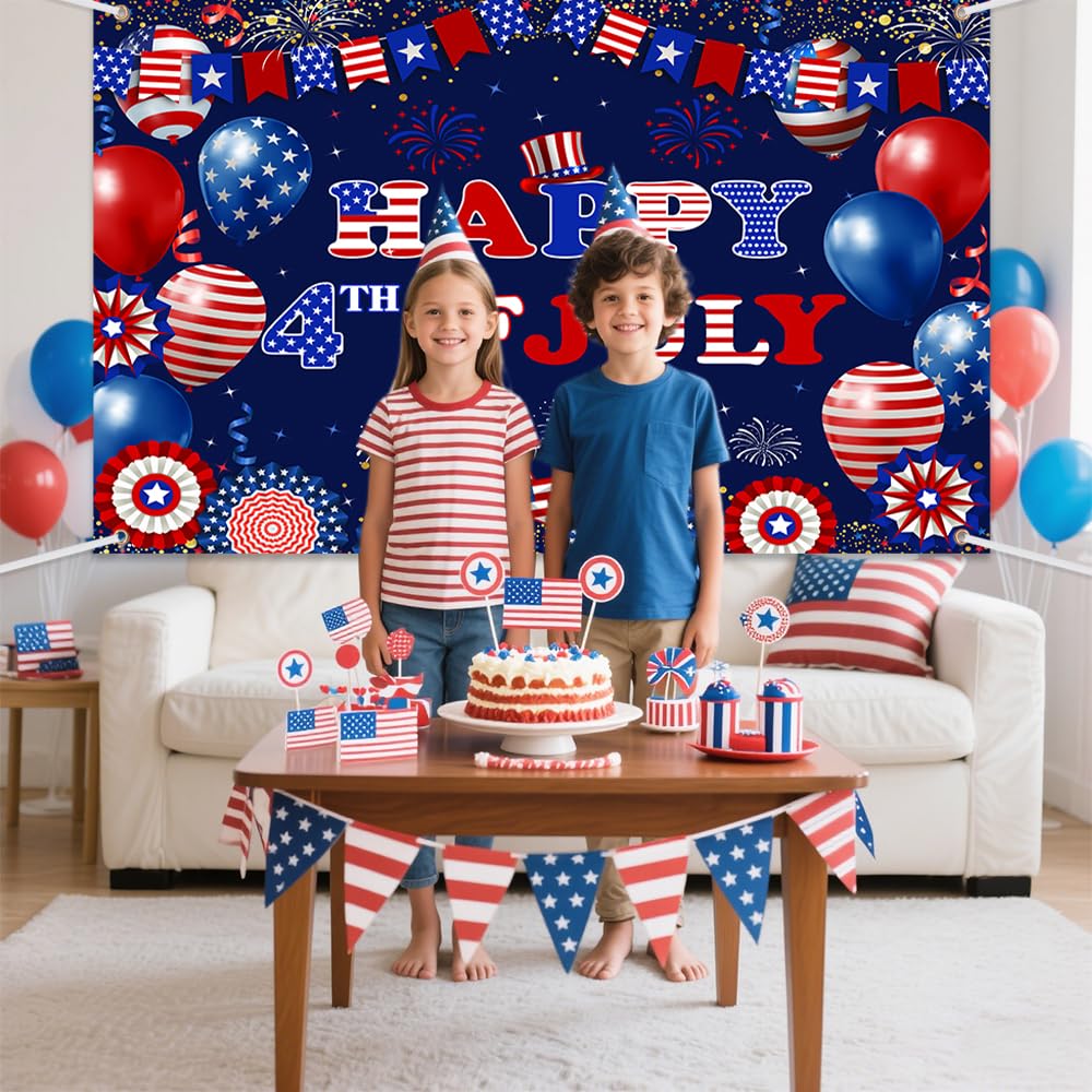 Happy 4Th July Banner