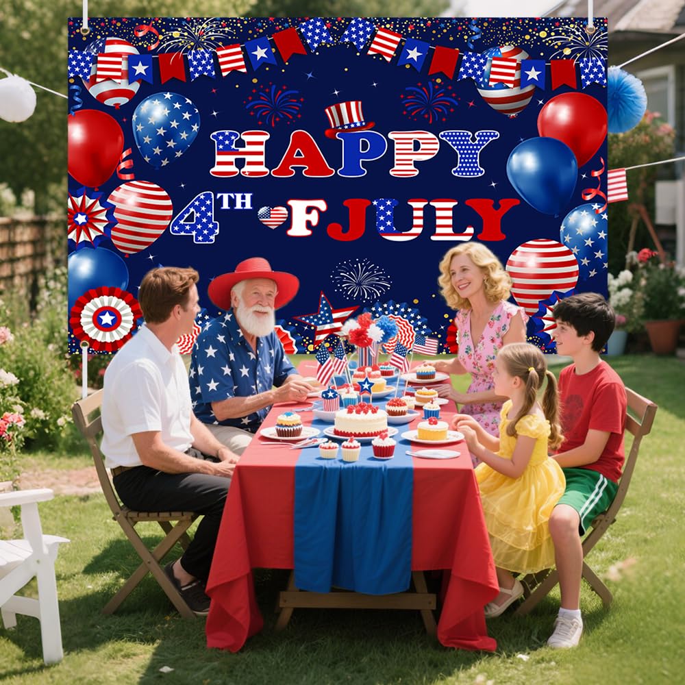 Happy 4Th July Banner