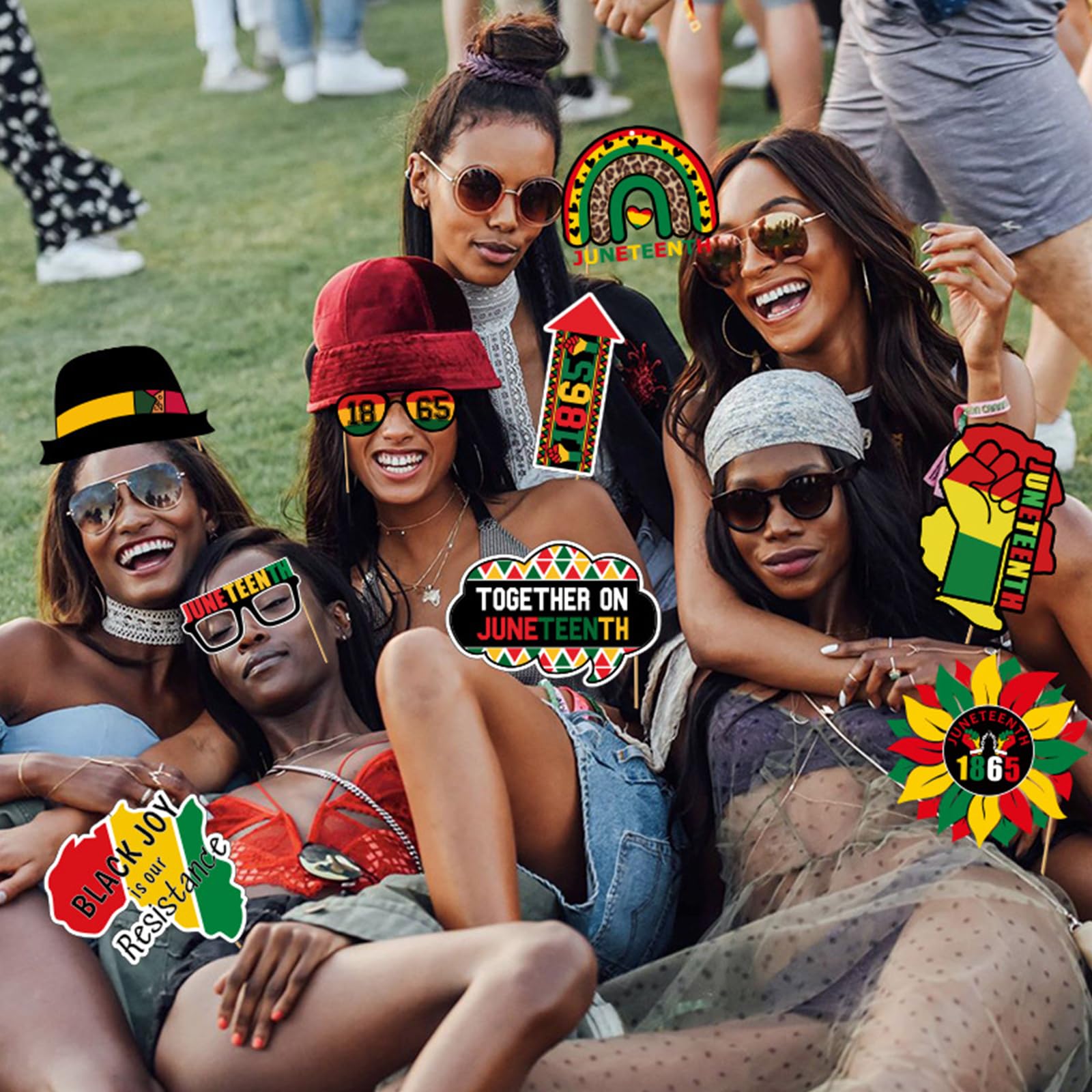 Holiday Photo Booth Props