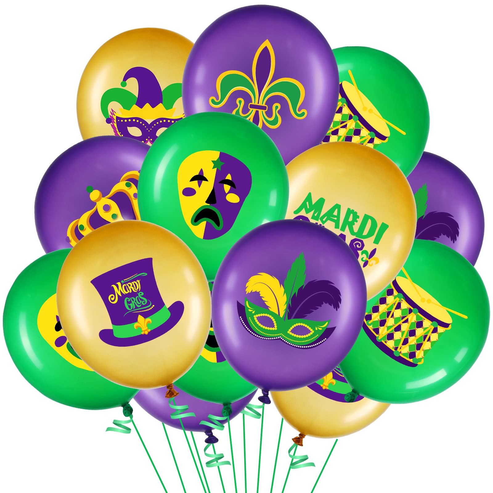 Mardi Gras Balloons