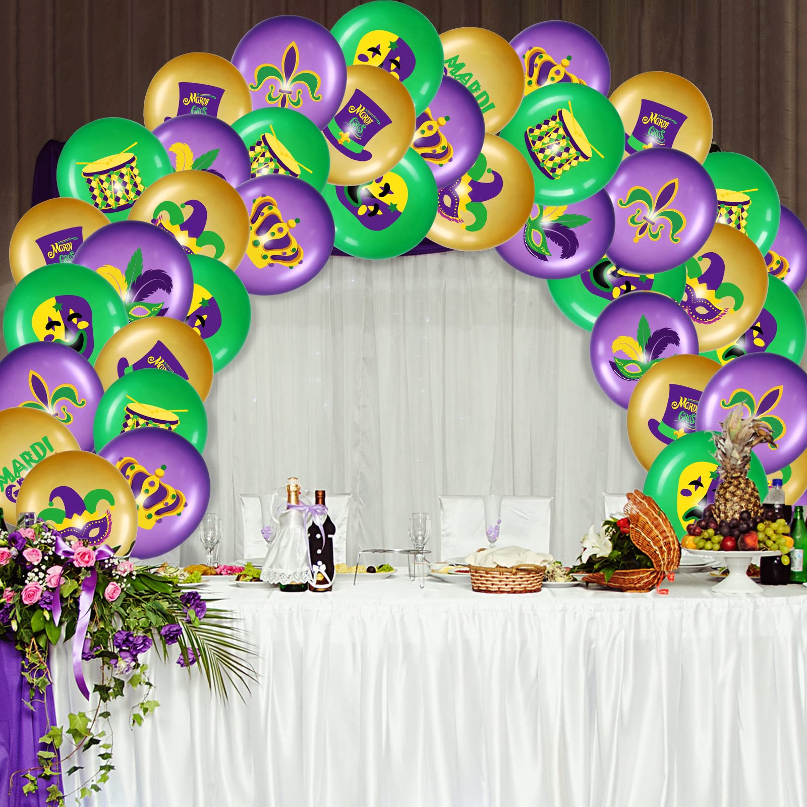 Mardi Gras Balloons