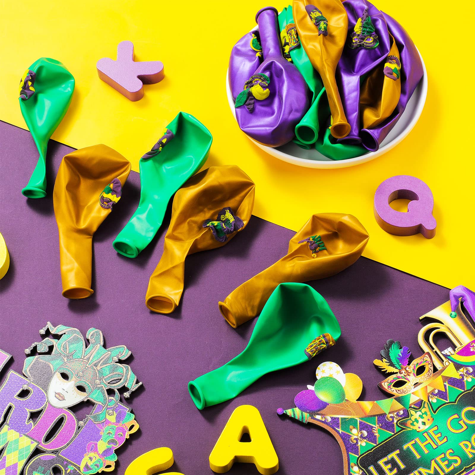 Mardi Gras Balloons