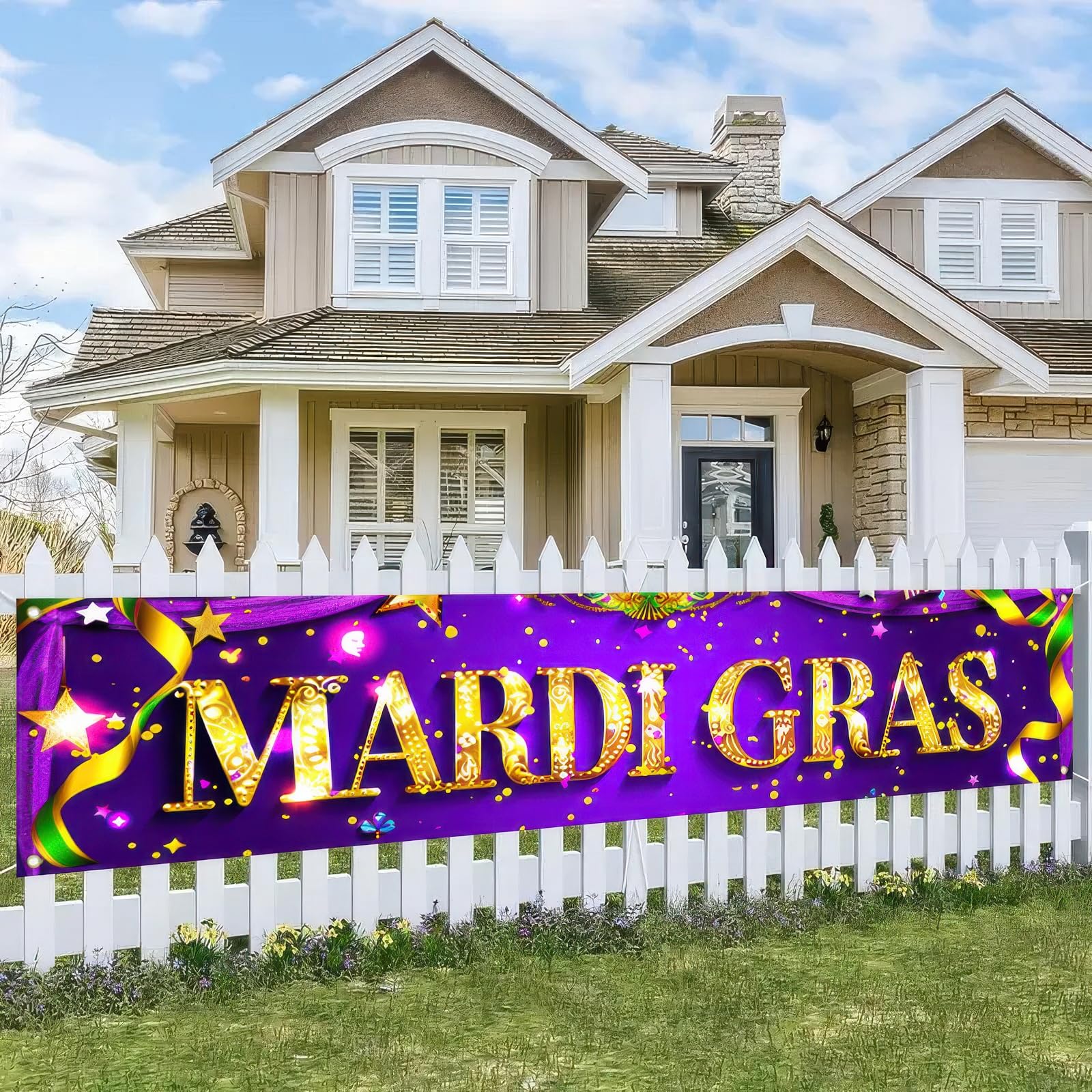 Mardi Gras Banner