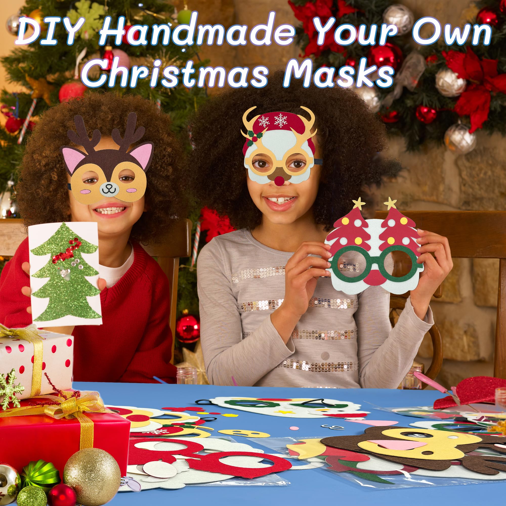 Masquerade Christmas Masks