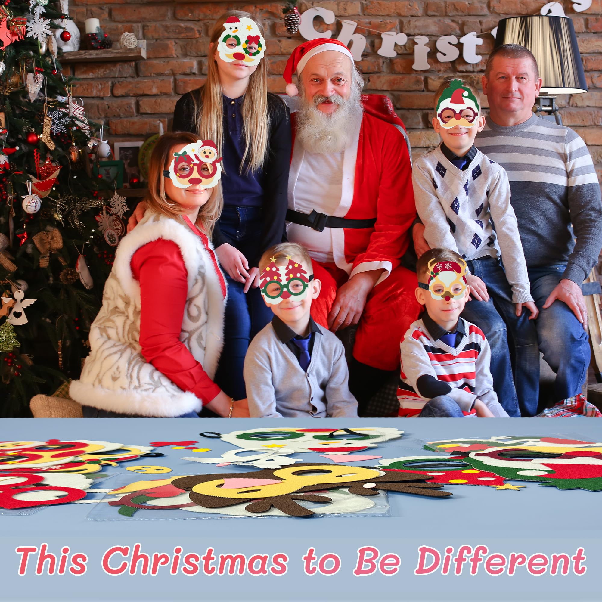Masquerade Christmas Masks