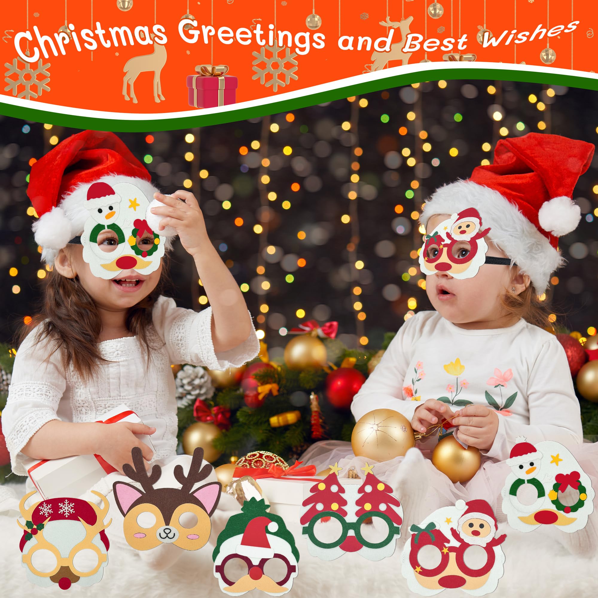 Masquerade Christmas Masks