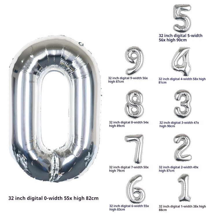 Number Balloons