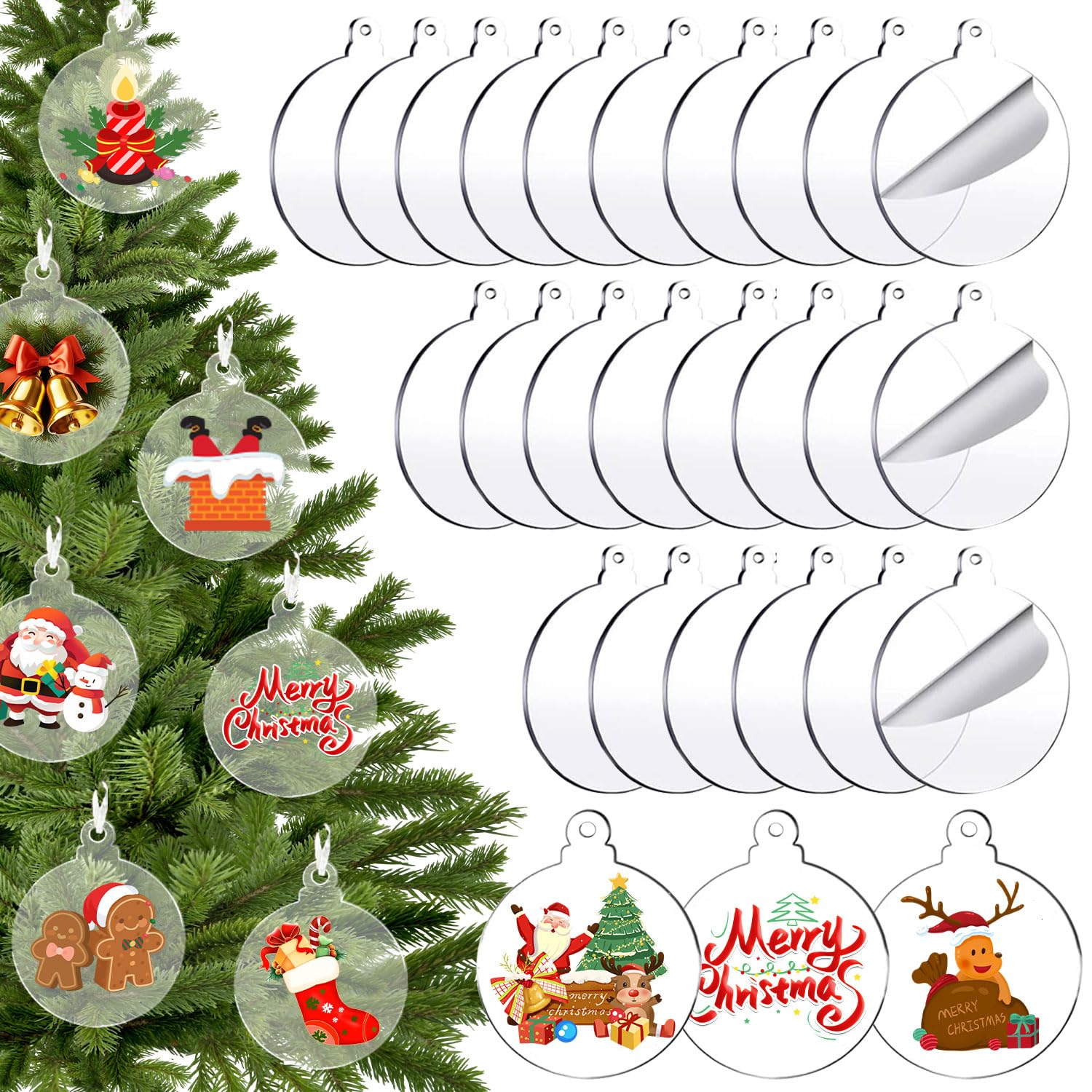 Plastic Christmas Ornaments