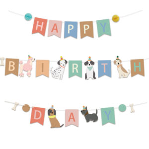 Puppy Birthday Banner