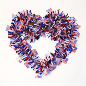 Purple Tinsel Garland