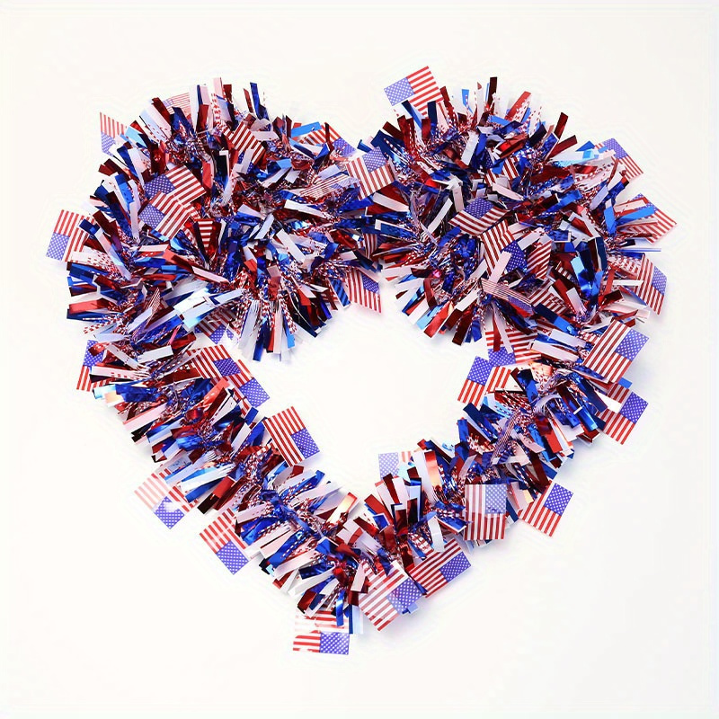 Purple Tinsel Garland