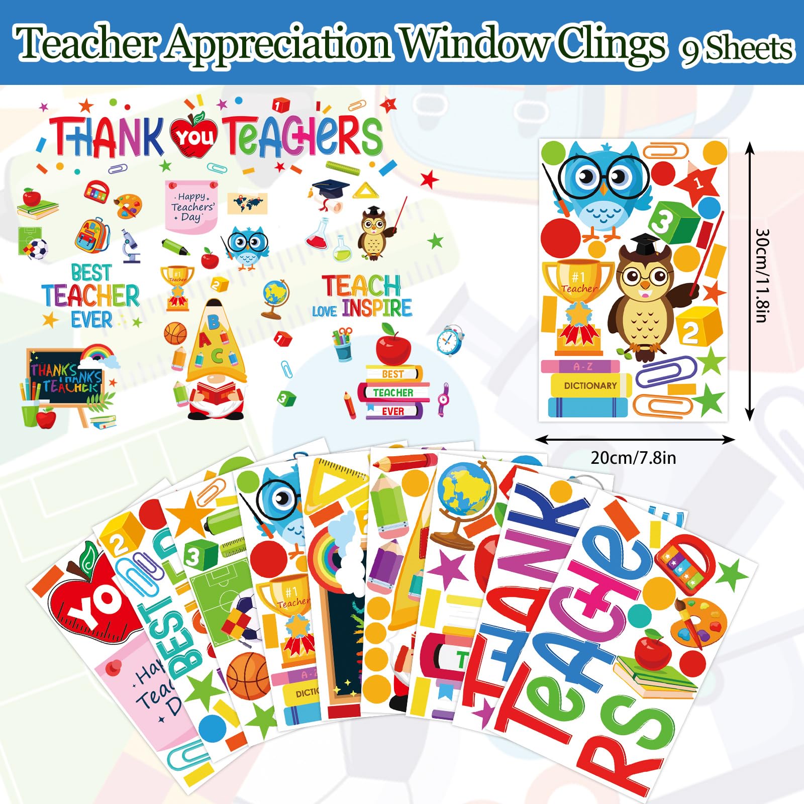Stained Glass Static Cling Window Film