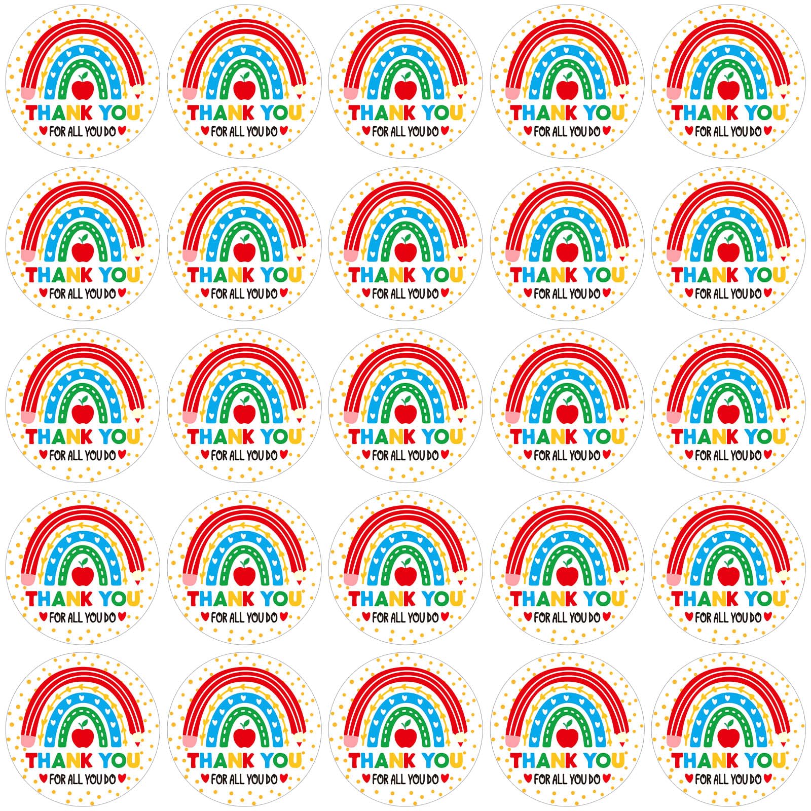 Thank You Stickers