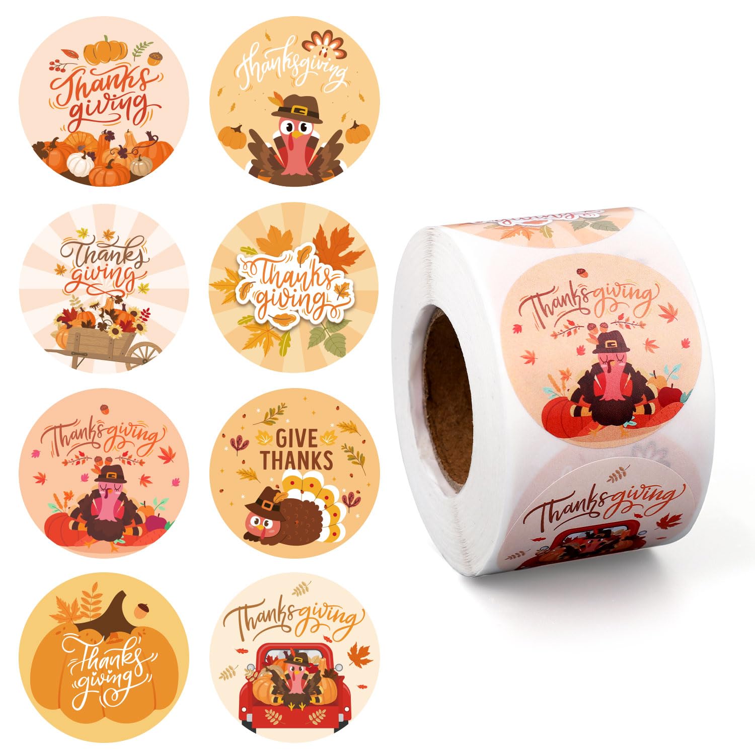 Thanks Giving Stickers