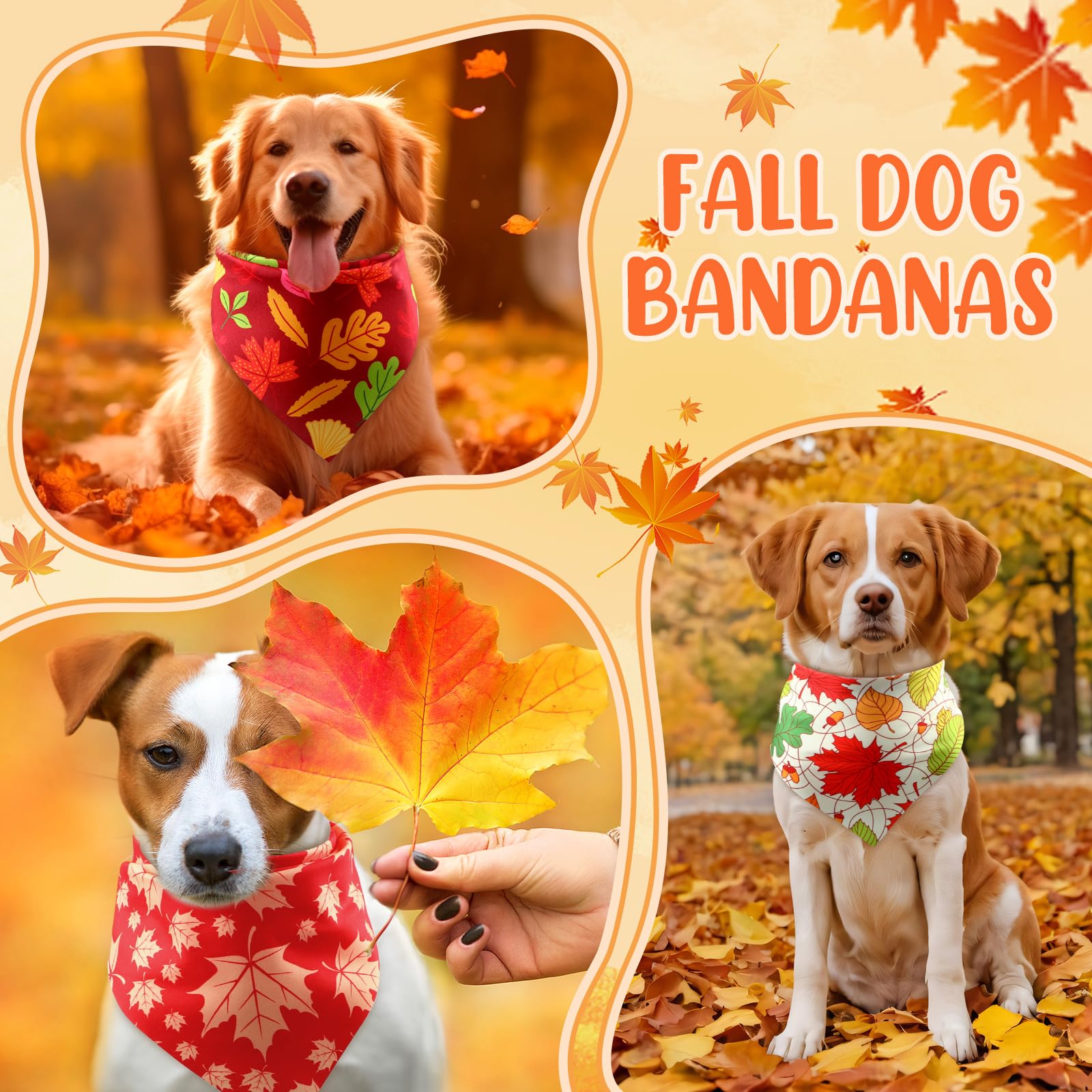 Thanksgiving Dog Bandana