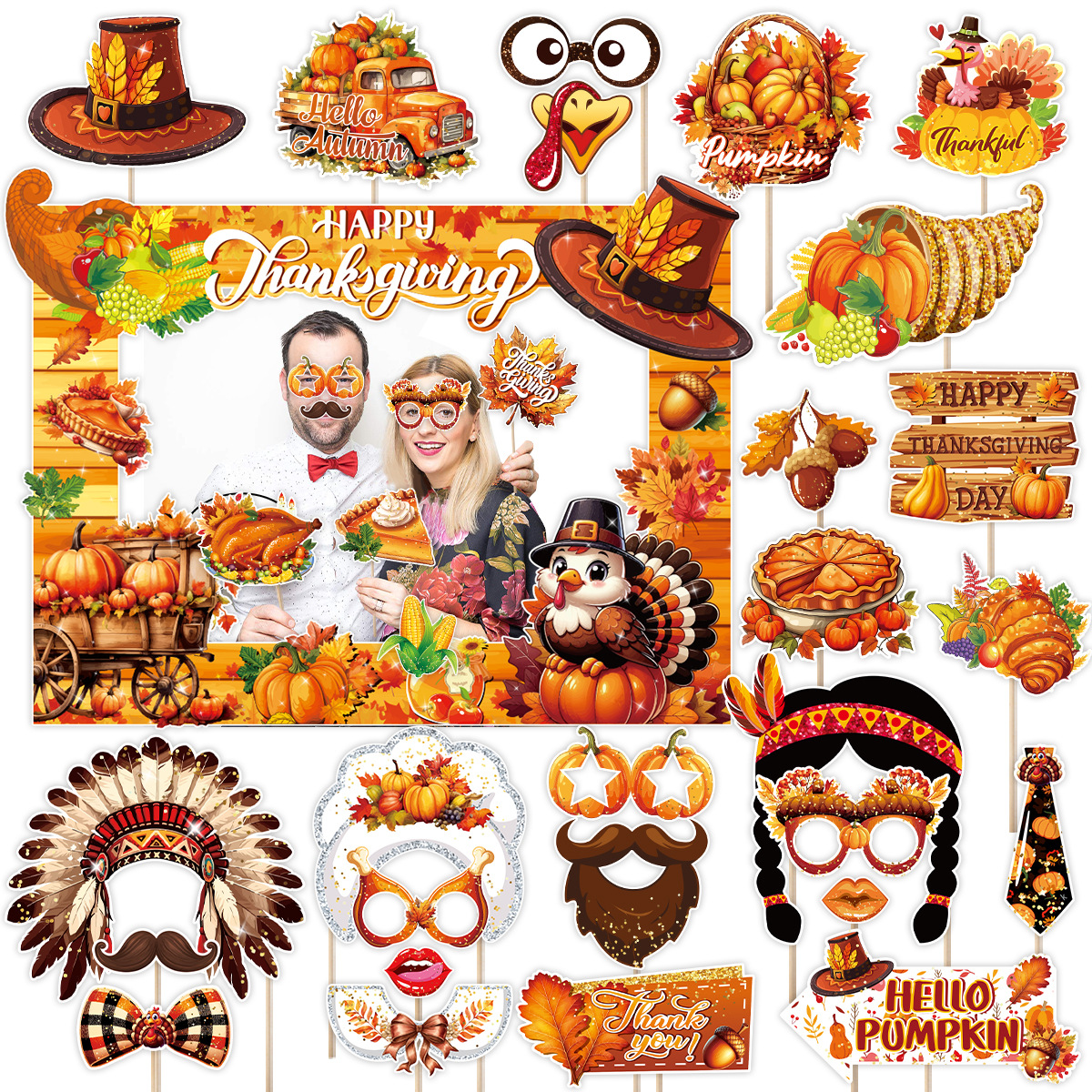 Thanksgiving Photo Props