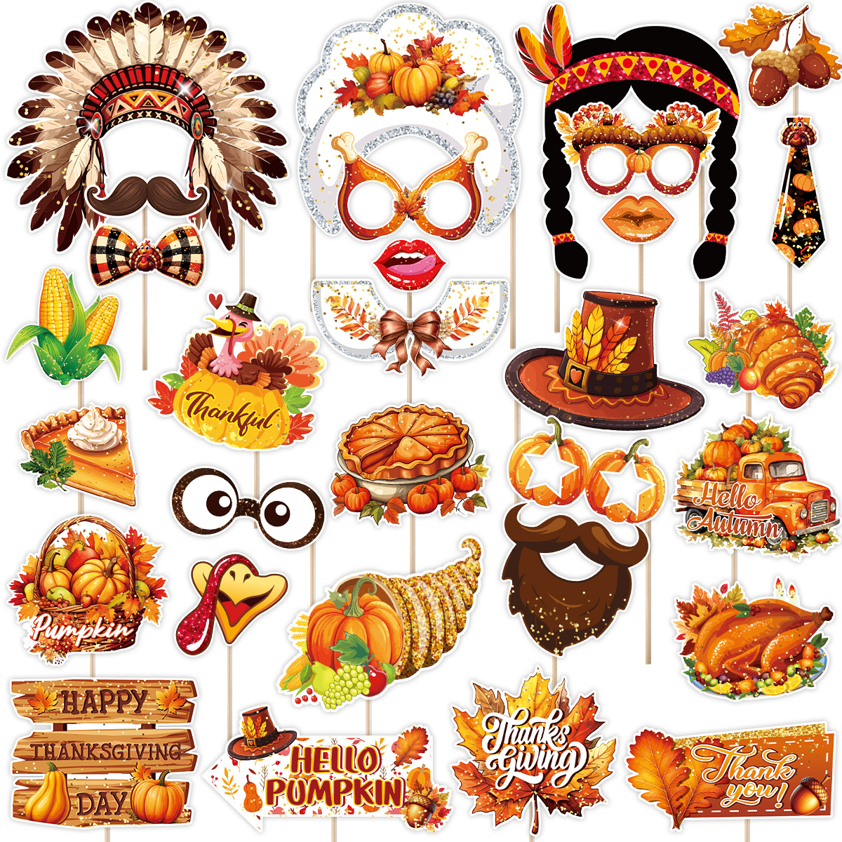 Thanksgiving Photo Props