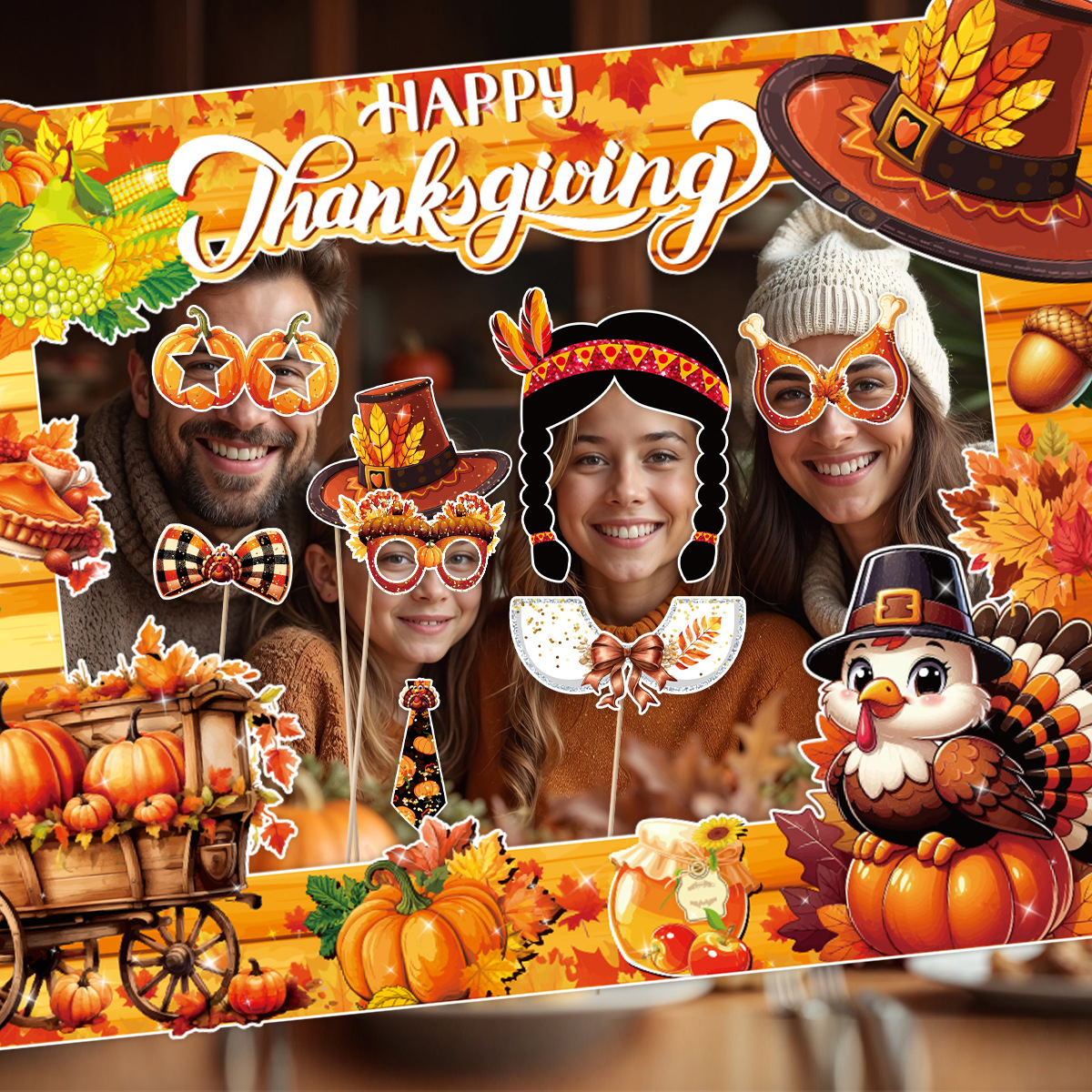 Thanksgiving Photo Props