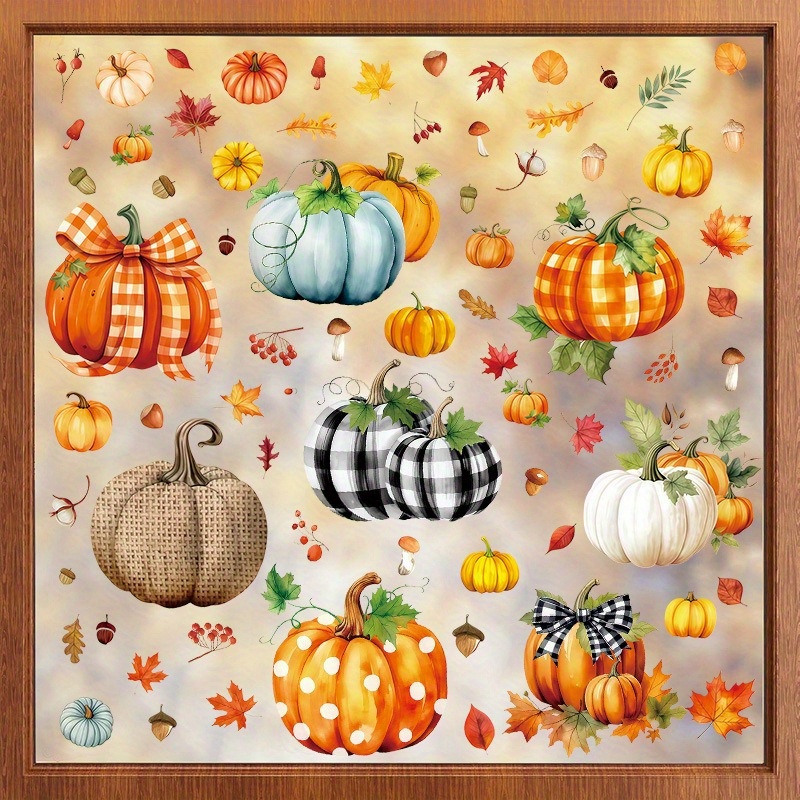 Thanksgiving Window Clings