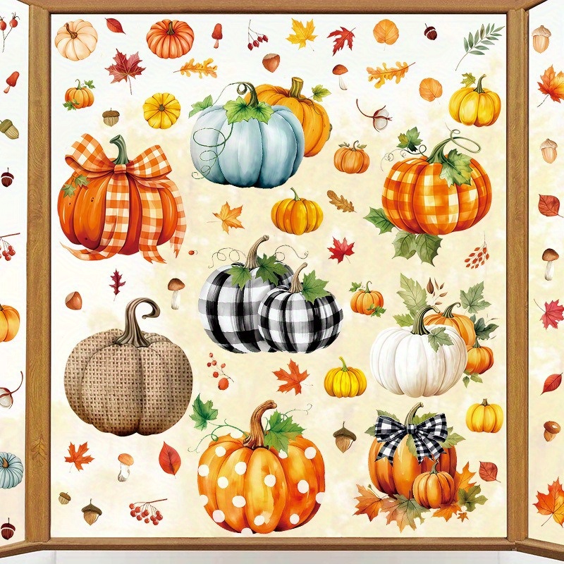 Thanksgiving Window Clings