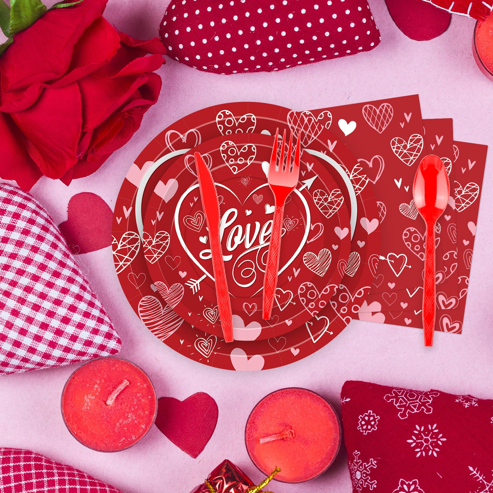Valentines Tableware