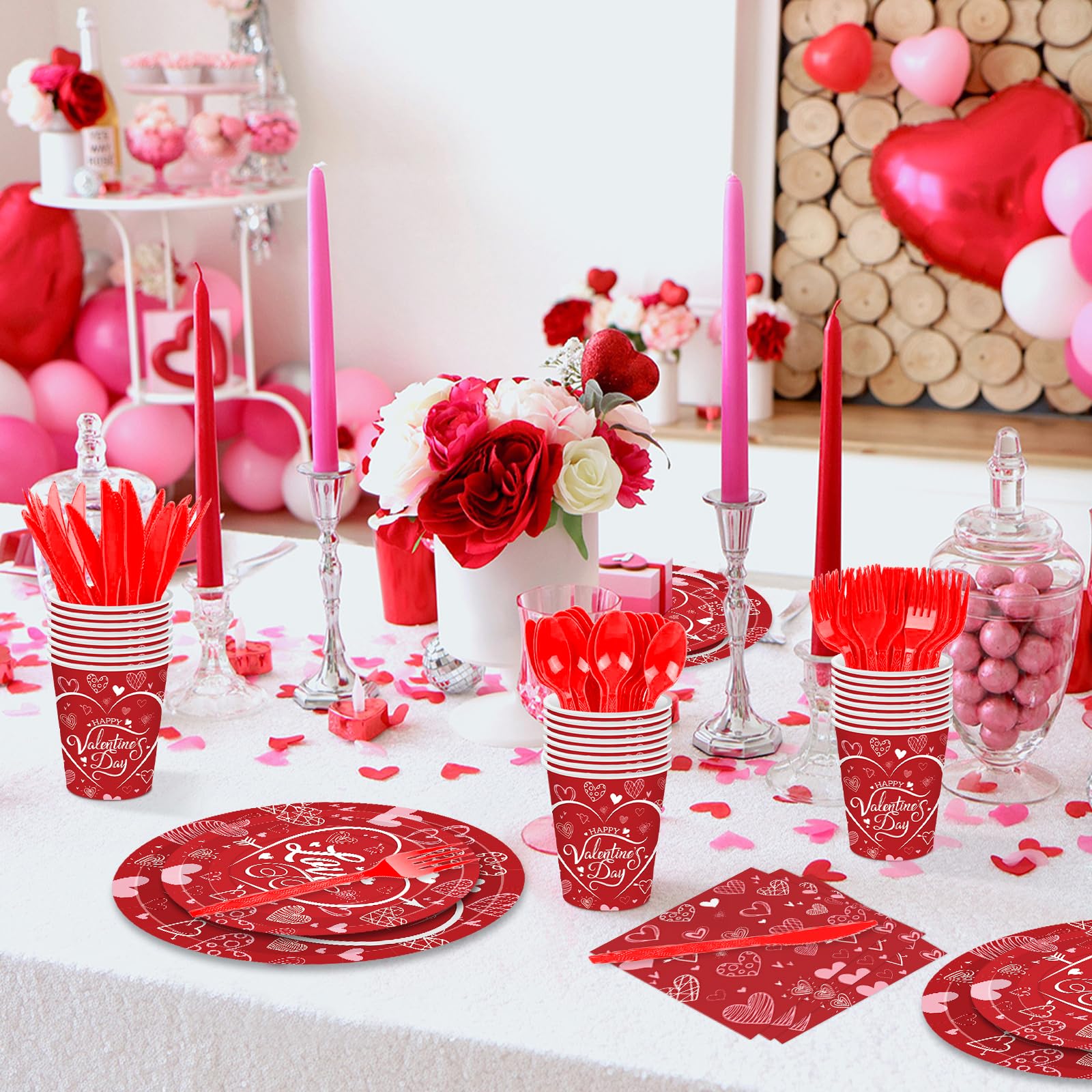 Valentines Tableware