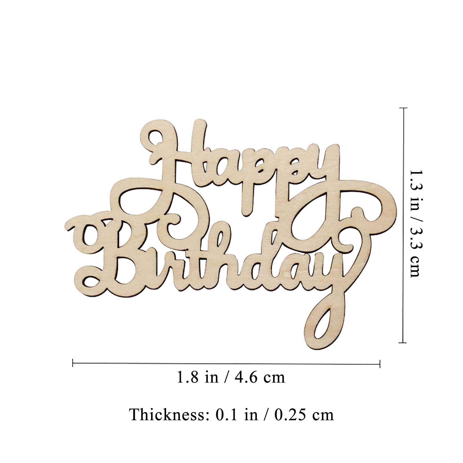 Wooden Craft Letters