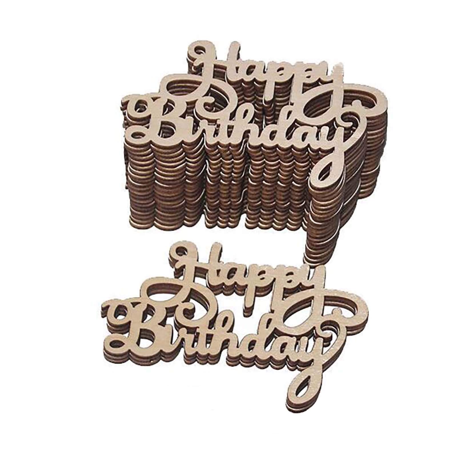 Wooden Craft Letters
