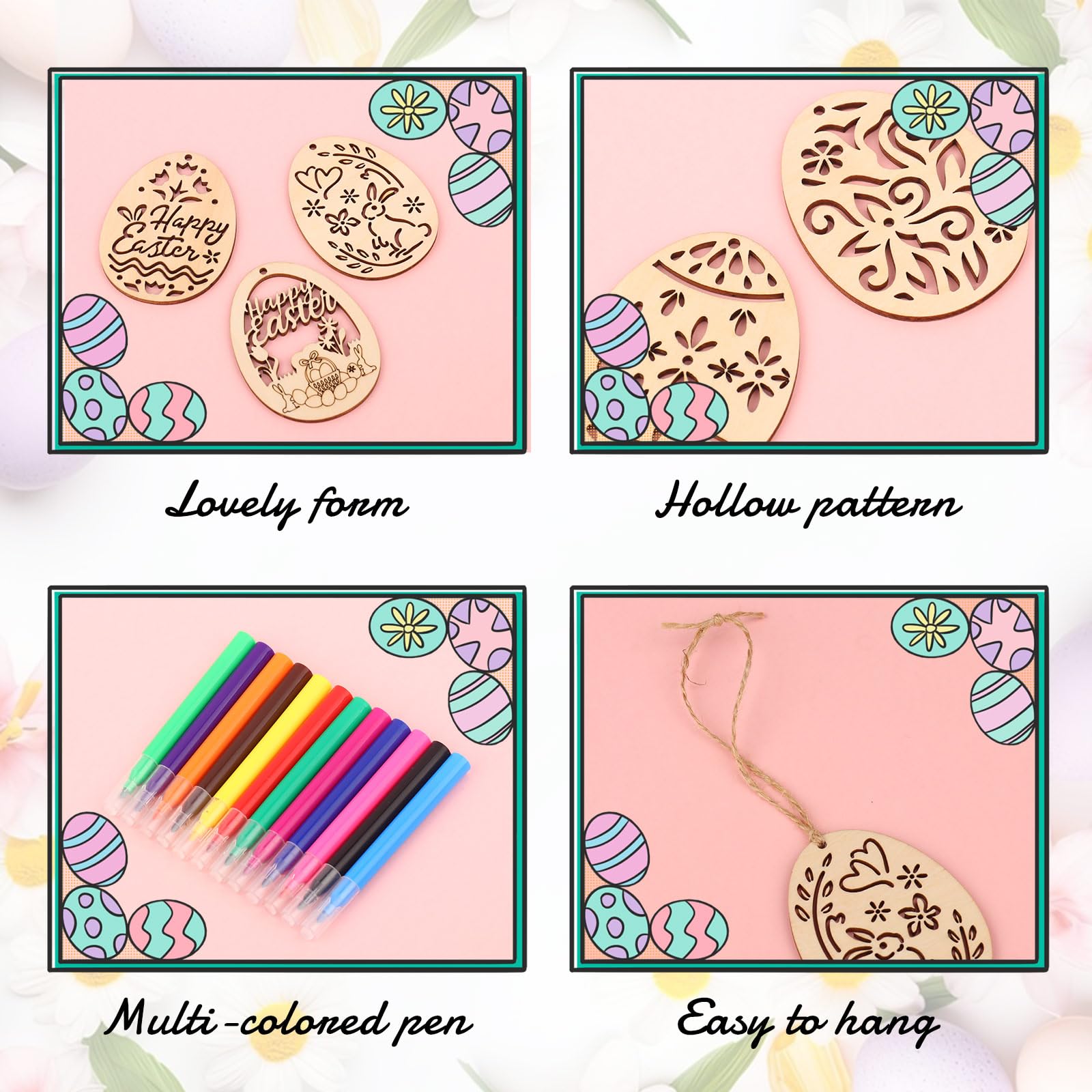 Wooden Ornaments To Paint