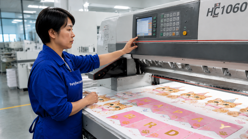 animal banner Manufacturing Process 