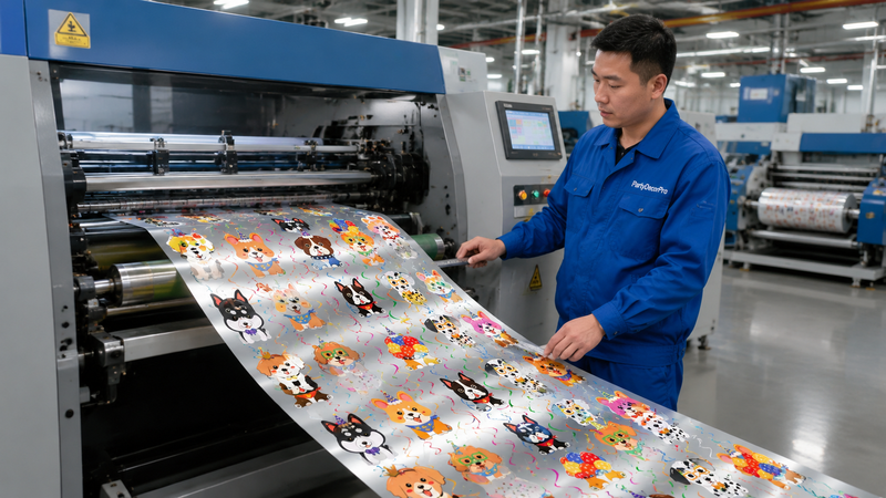animal party decorations Manufacturing Process 