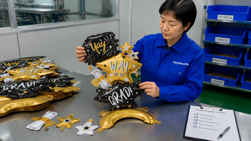 arch balloons Manufacturing Process