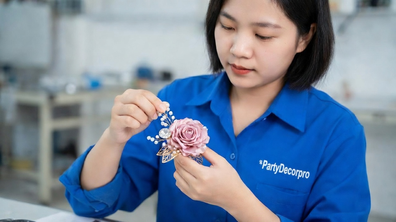 artificial flowers Manufacturing Process 