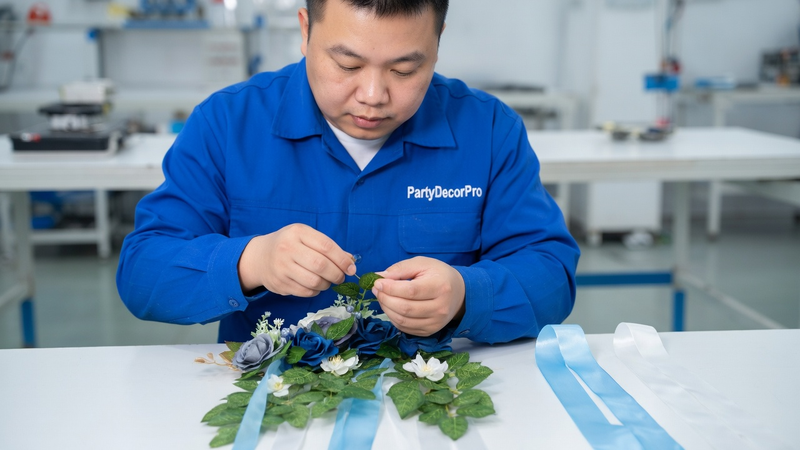 artificial flowers fake Manufacturing Process 