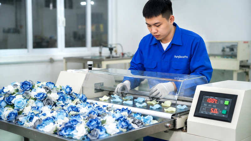 artificial flowers fake Manufacturing Process
