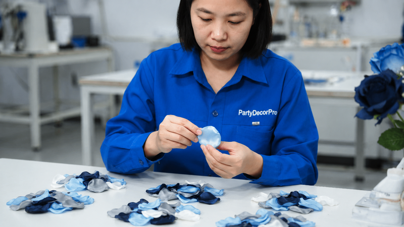 artificial flowers fake Manufacturing Process