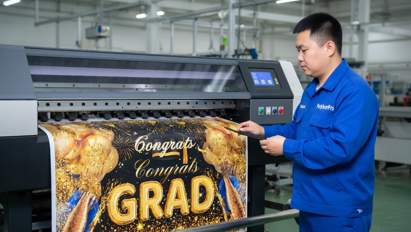 backdrop decoration Manufacturing Process 
