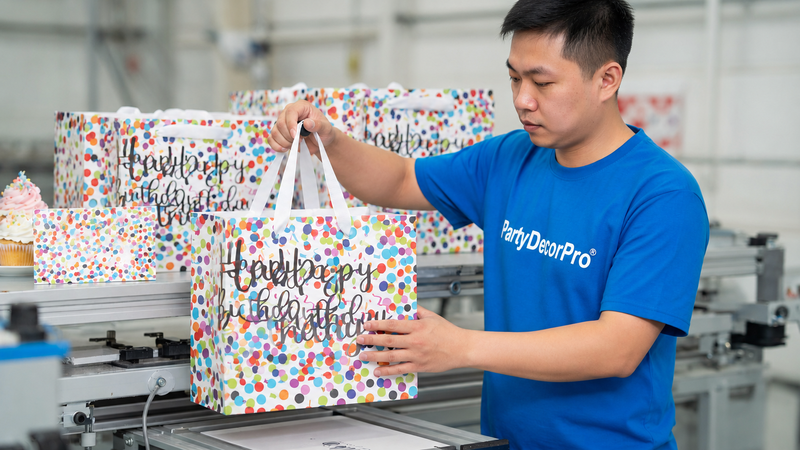 bag of gift Manufacturing Process