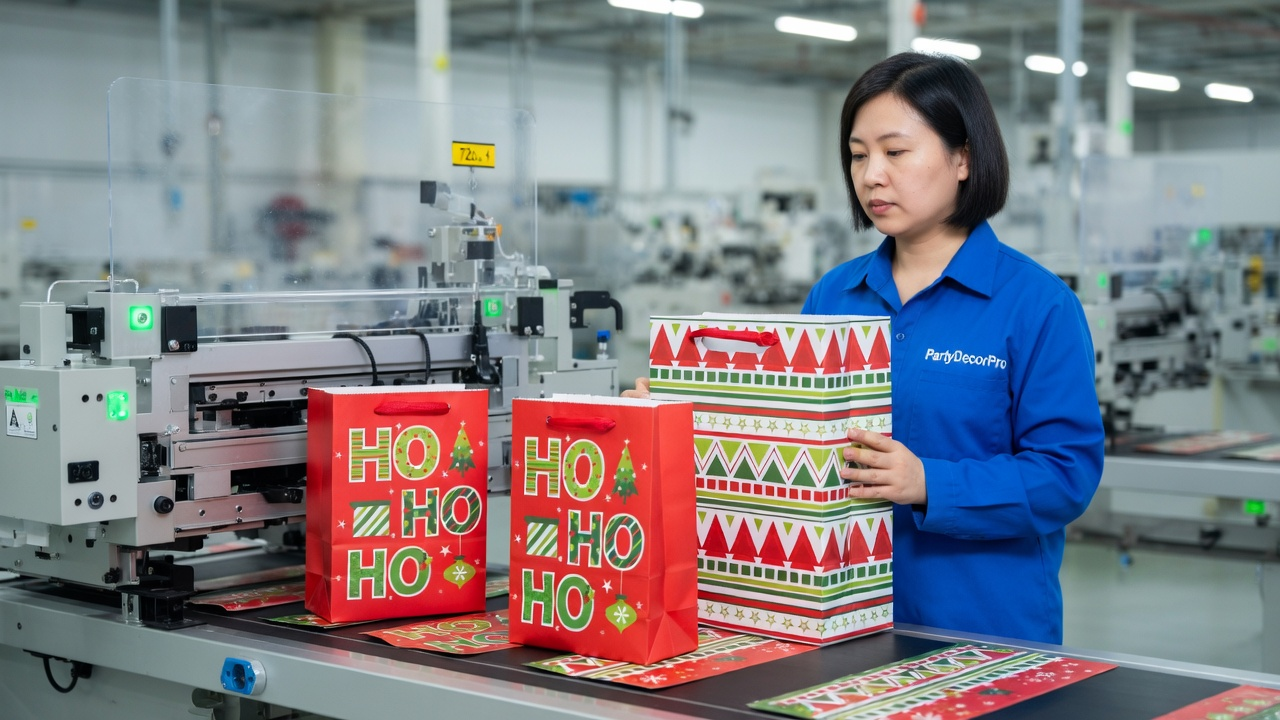 bags for gifts Manufacturing Process 