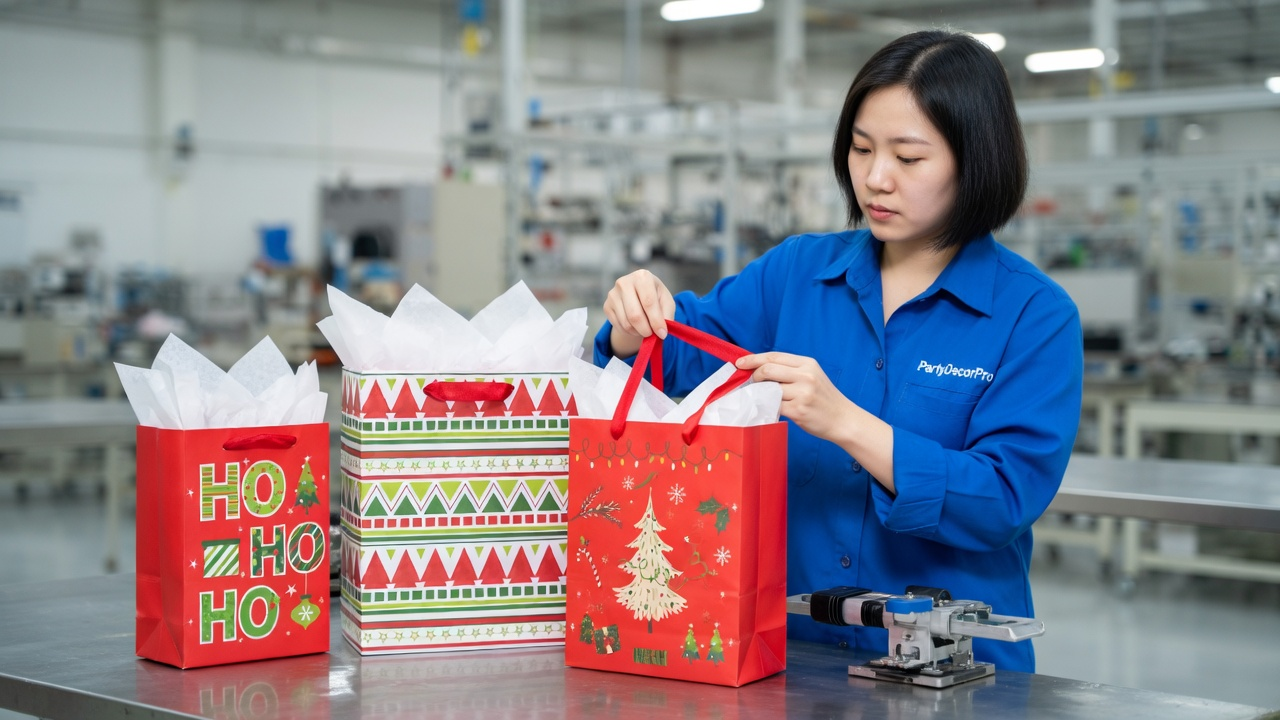 bags for gifts Manufacturing Process 