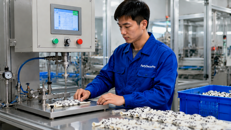balloon decor Manufacturing Process 