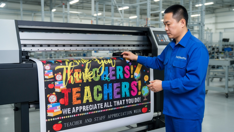 banner printing Manufacturing Process 